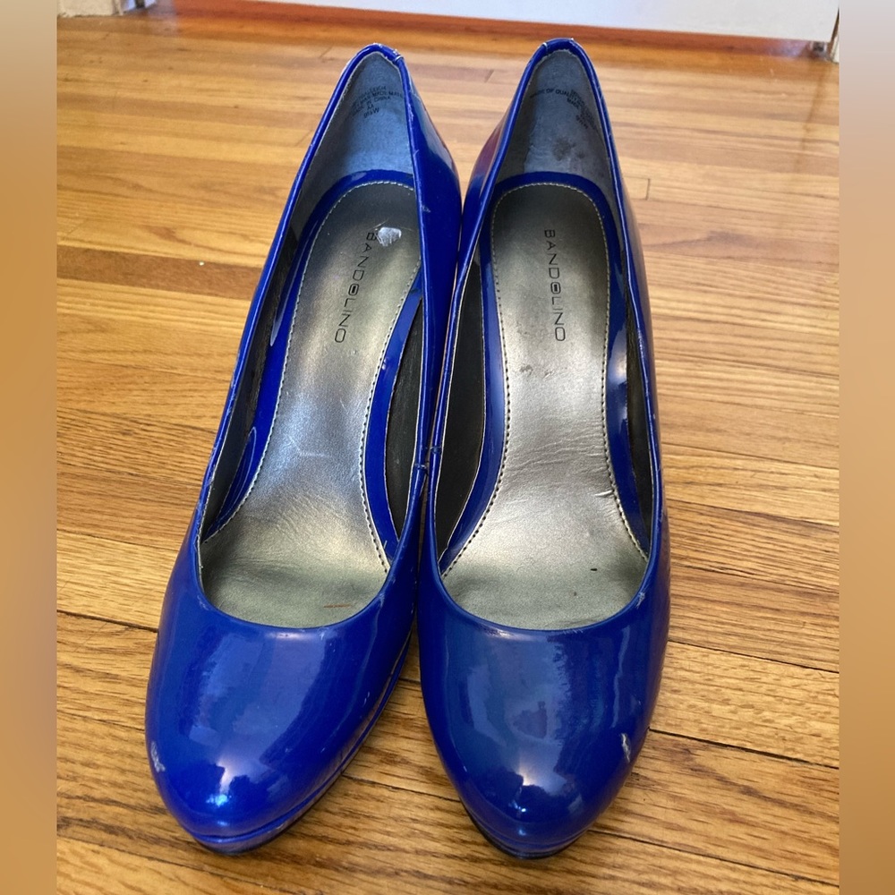 Bandolino Royal Blue Patent High Heels